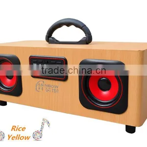 2017 Hot Cube Ratro Loudspeaker, High Fidelity 3D Sound Quality Dual Speaker Stereo Bluetooth Speaker With Microphone TF Card thumbnail-4