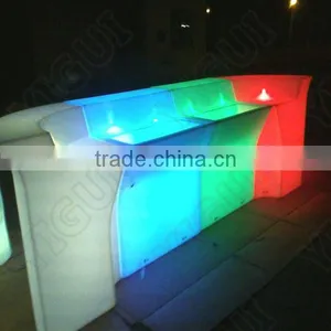 High End Nightclub Bar Counter, Luxury LED Bar Counter/bar Table Design thumbnail-2