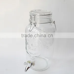 High Quality Glass Beverage Dispenser for Ice Cold Drinking thumbnail-2