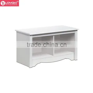 2 Cube Solid Wood Bench Shoe Stool Shoe Rack Hot Sale Home Living Room Wooden Storage Bench thumbnail-2