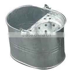 Galvanized Steel Plate Cleaning PAIL Mop Bucket thumbnail-1