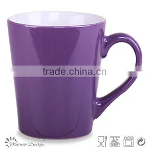 Stoneware Colorful Ceramic Round Glaze Mugs thumbnail-5