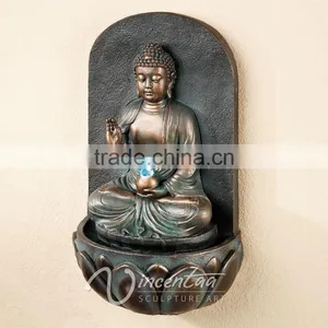 Buddha Wall Fountain for Home Decor VMF-N039C thumbnail-1
