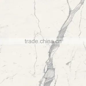 Low Price Non-slip Natural Stone White Marble Tile Floor Tiles thumbnail-2