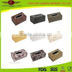 Table Decoration Accessories Top Grade European Business Tissue Box thumbnail-1