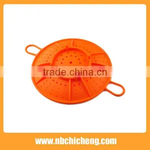 Silicone Kitchen Draining Storage Basket Water-clock Basket Drain Fruits Basket thumbnail-3