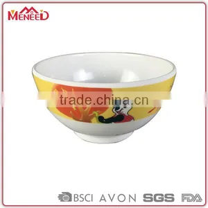 Safety Lion & Panda Printing 4.5" Children Insulated Bowls for Hot Foods thumbnail-2
