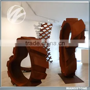 Outdoor Corten Steel Garden Abstract Sculpture thumbnail-1