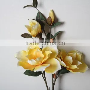 Elegant Decorative Artificial Magnolia Flower for Wholesale Direct Selling thumbnail-4