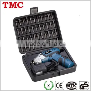3.6V Cordless Screwdriver With 42pcs Bits thumbnail-2