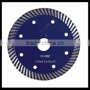 Diamond Circular Turbo Saw Blade With Flange ( Continuous Rim) thumbnail-1