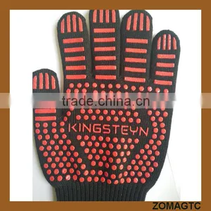 Wholesale Aramid Fiber Heat Resistant BBQ Gloves Cooking Gloves thumbnail-3