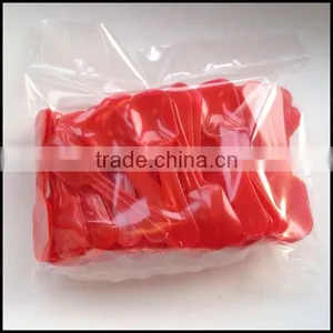 Red Plastic Ice Cream Mini Spoons Disposable Wedding Birthday Party Wholesale,custom Plastic Spoons Manfuacturer thumbnail-1
