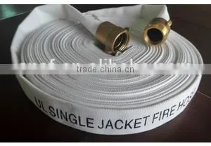 Synthetic Rubber Lined 40mm Single Jacket Fire Hose thumbnail-2