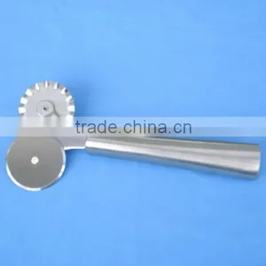 Stainless Steel Customize Logo Pizza Cutter thumbnail-1