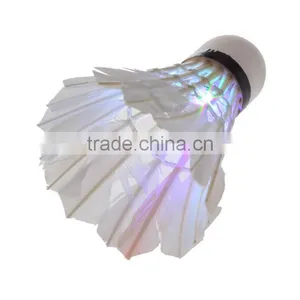 Dark Night LED Badminton Shuttlecock China Birdies Lighting Wholesale Shuttlecock Badminton thumbnail-1