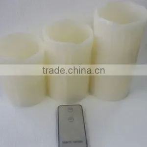 Set of 3 LED Wax Candles thumbnail-1