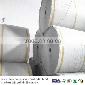 High Printing Quality 100% Recycled 55g White Newsprint Paper Price thumbnail-2