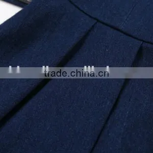 European Style 2014 Women Office Design A Line Pleated Skirt thumbnail-4
