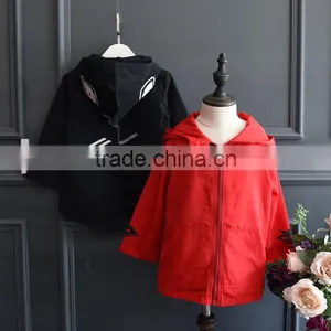 2016 Fashion Boys High Quality Dinosaur Pattern Hooded Windproof Anorak for Autumn thumbnail-1