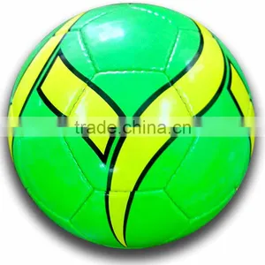 PU / PVC Patent Soccer Balls Green Color thumbnail-1