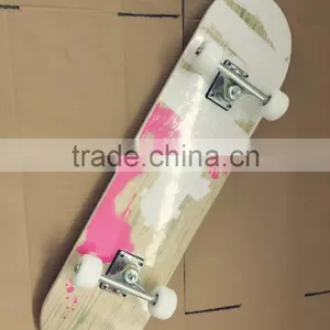 HSJ243 One Piece on Sale Double Plate Skateboard Four Wheels Evolve Skateboard thumbnail-5