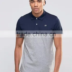 China OEM Manufacturer Summer Casual 180g 100% Cotton Short Sleeve Stripe Mens T-shirt thumbnail-5