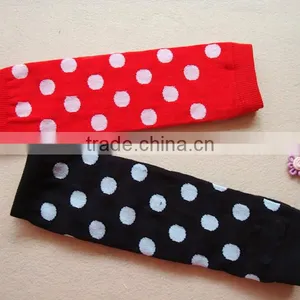 Baby Leg Warmer Christmas Stripe Leggings With Ruffle Baby Winter Leg Warmer thumbnail-6