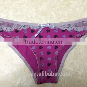Unique and Fashion Delicate Lovely Girl Transparent Sex Women Briefs thumbnail-1