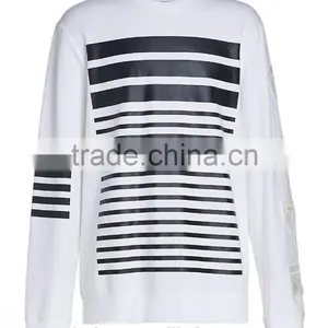 Stripe Design Hoodies Sweatshirts Men Custom thumbnail-1