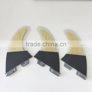 Water Sport Surfing Quillas FCS2 Fins Carbon Bamboo FCS II G5 Fins thumbnail-2