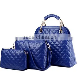 DY0060Z Fashional and Good Quality Ladies pu Bag Set 3pcs Bag Set thumbnail-2