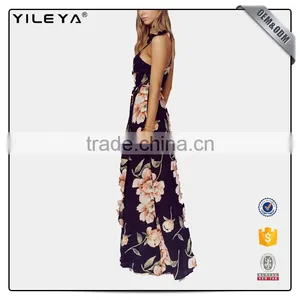 2017 Deep-V Sexy Backless Lady Dress thumbnail-2