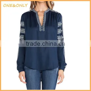 Embroidery Pattern Latest Ladies Kurta Design thumbnail-1
