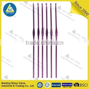 Single Headed Hook Aluminium Anodized Earring Shape Crochet Hook Comes in Set thumbnail-3