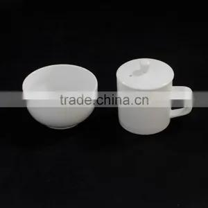 Standard White Porcelain Tea Contest Tasting Set thumbnail-1