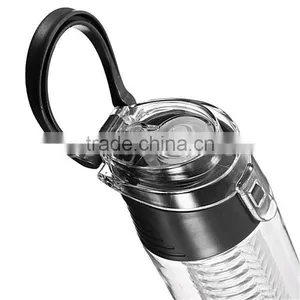 Best Ptrice Black Transparent Fruit Water Lemon Juice Kettle Outside Outdoor Sport Bottle Home Cycling Climbing Hiking thumbnail-3