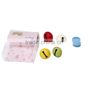 Lucky Ring for Bells DIY Bracelet Dog Necklace With Bells Mini Colorful Bells thumbnail-1