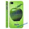 Apple Fruit Pattern Plastic Hard Case for IPhone 4 thumbnail-1