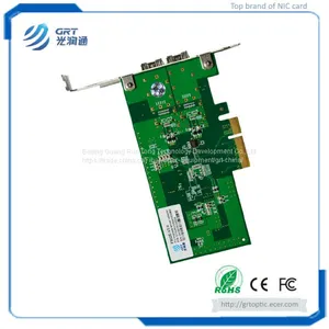 F902E Gigabit 2- Port Fiber Optic PCIe Network Adapter Card With Intel I350 Controller thumbnail-5