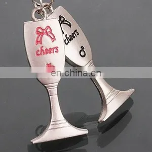 Fashion Promotion Wedding Cheers For Love Goblet Keychain Couple Valentine's Day Gift thumbnail-1
