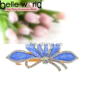 Korean Style Diamante Rhinestone Barrette Hair Clips thumbnail-1