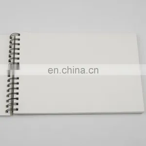 Peforated Wire Bound Grey Hard Cover A4 Sketch Pad Sketch Paper Pad thumbnail-3
