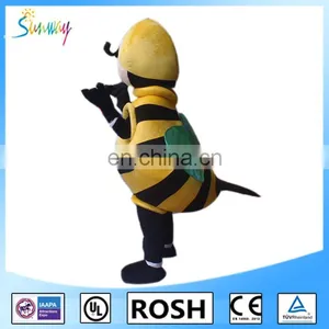 OEM Design Lovely Inflatable Bee Fur Costume for Advertising thumbnail-4