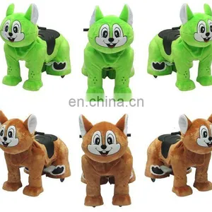 HI Red Short Eared Rabbit Power Wheels Ride on Furry Animal Safari Animal Ride thumbnail-2