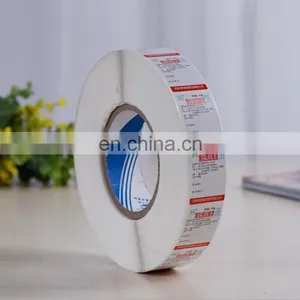 China Manufacturer Custo Paper Sticker Roll Adhesive Label for Medicine Injection Packaging thumbnail-1