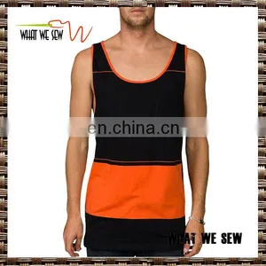 the Latest Design Men Fitness Vest Plain Cheap Design Pocket Tank Tops for Men thumbnail-1