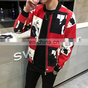 Custom Bomber Jackets/long Sleeves Printed Bomber thumbnail-1