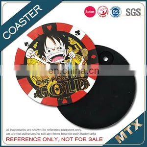 Customized Soft Pvc Cheap Beer Custom Coasters thumbnail-6