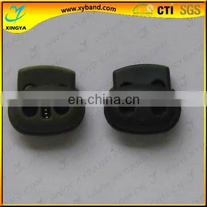 Two Hole Solid Color Rope Stopper With Spring thumbnail-1